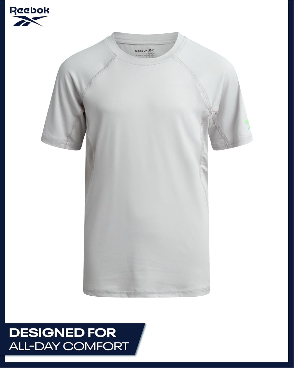 Boys' Active Shorts Set - 2 Piece Performance Short Sleeve T-Shirt and Woven Shorts with Compression Lining (8-12)